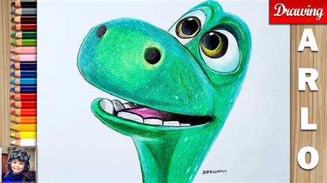araro drawing|How To Draw Arlo From Disney Pixar The Good Dinosaur Step .